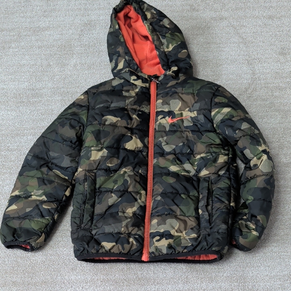 Nike Camouflage Hooded Jacket - Picture 1 of 7